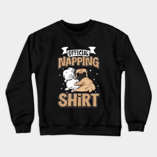 Pug - Official Napping Crewneck Sweatshirt